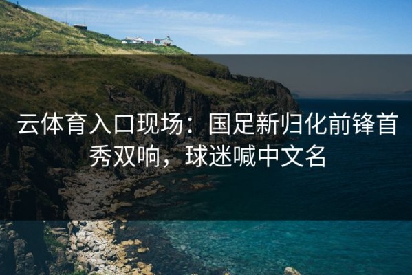 云体育入口现场：国足新归化前锋首秀双响，球迷喊中文名
